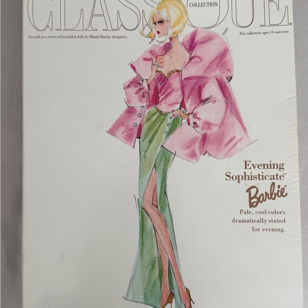 New NRFB - Classique Collection Mattel Evening Sophisticate Barbie - Picture 3 of 8